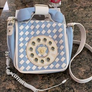 Betsey Johnson phone purse WORKS